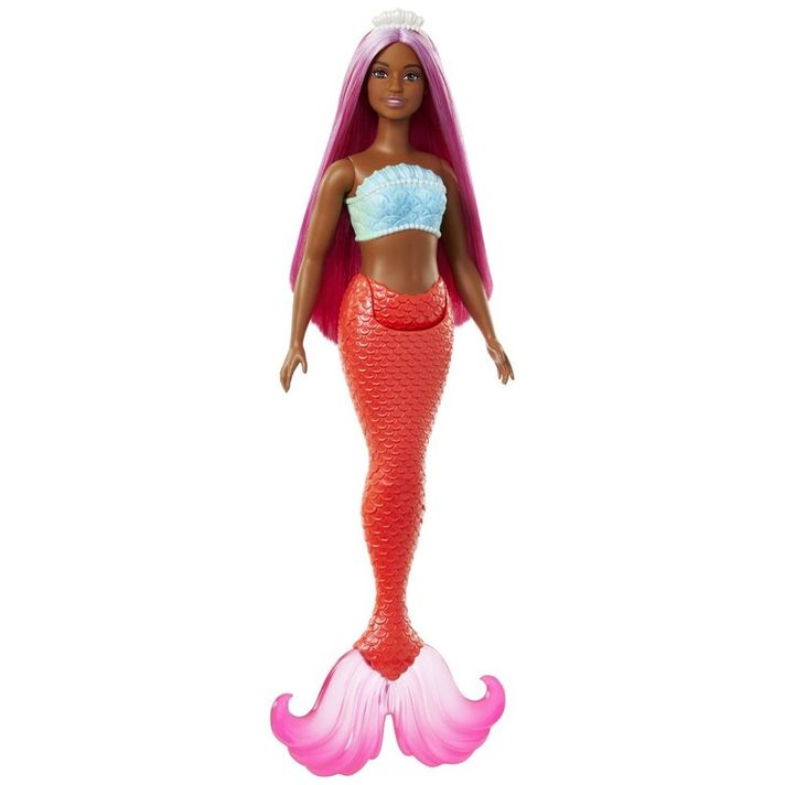 MATTEL - Barbie Mesebeli sellő - Narancs