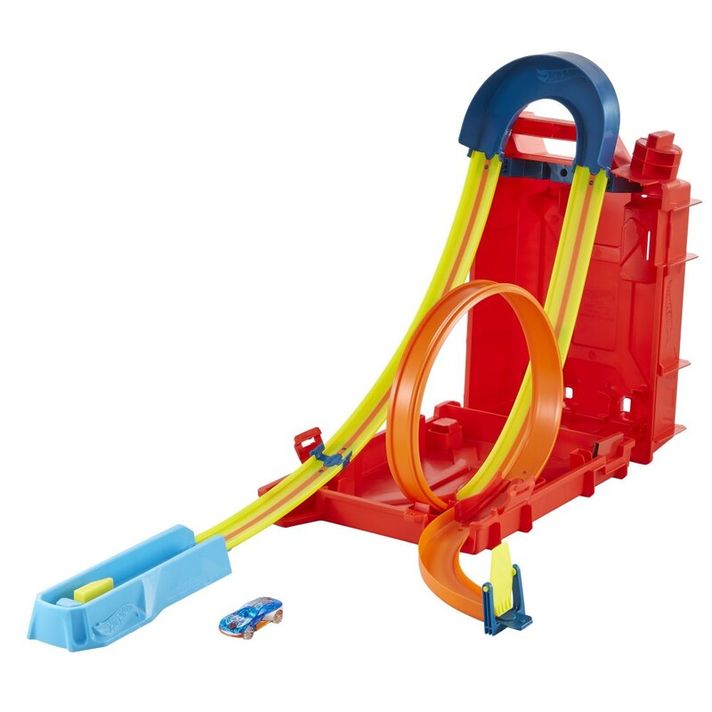 MATTEL - Hot Wheels Track építődobozos mutatványokat