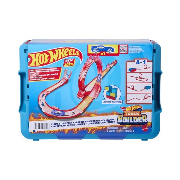 MATTEL - Hot Wheels Track Builder Tűzpálya