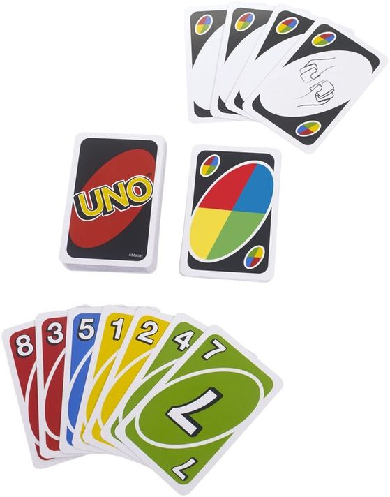 MATTEL - Game uno kártyák