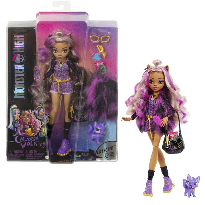 MATTEL - Monster High Monster baba - Clawdeen