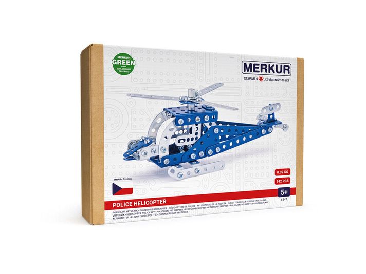 MERKUR - 054 - rendőrségi helikopter, 142 alkatrész