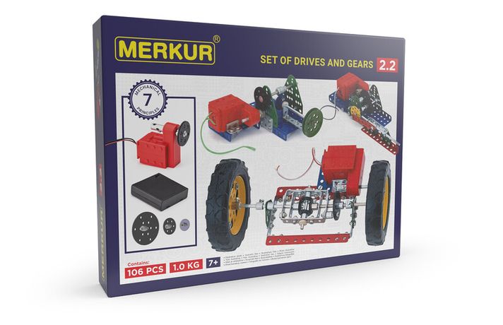 MERKUR - 2.2 Hajtóművek és hajtóművek