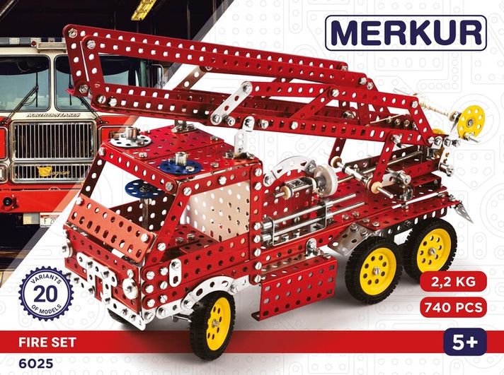 MERKUR - Fire Set, 740 alkatrész