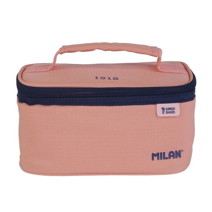 MILAN - Izotermikus snack táska 1,5L + 1 db snack doboz, rózsaszínű