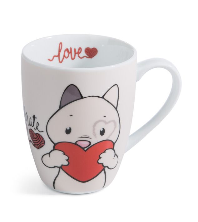 NICI - Bögre Macska Celebrate Love 310 ml, porcelán, díszdobozban