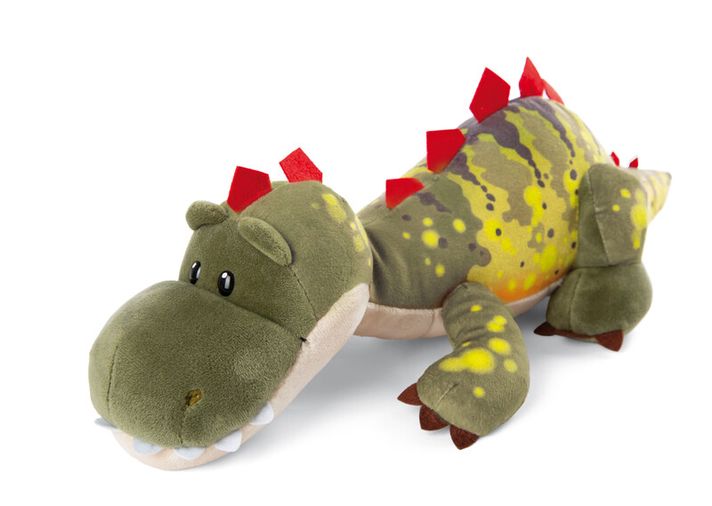 NICI - plüss Dino Fossily fekvő 45cm, GREEN