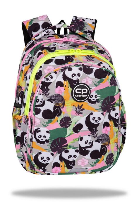 PATIO - Iskolai hátizsák Jerry 15" Panda Gang