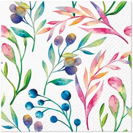 PAW – Törlőkendő L 33x33cm Multicolored Flowers