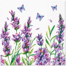 PAW – Törlőkendő TaT 33x33cm Lavender Butterfly