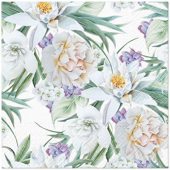 PAW – Törlőkendő TaT 33x33cm Orient Flowers