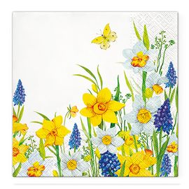 PAW – Törlőkendő TaT 33x33cm Spring Daffodills