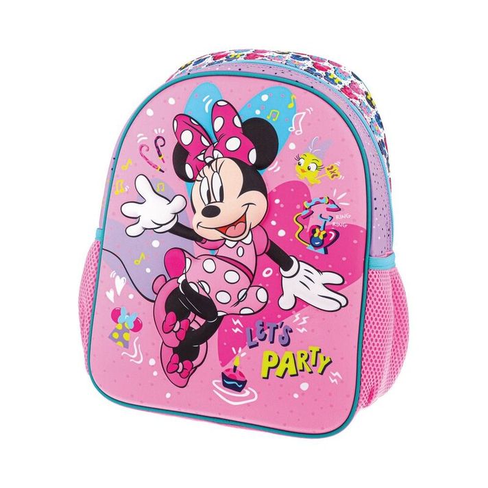 PLAY BAG - Gyerek hátizsák TICO 3D – let's party, Minnie Mouse