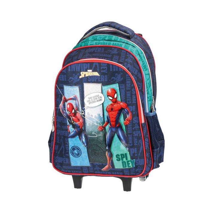 PLAY BAG - Kerekes iskolai hátizsák URBAN - Spider Man