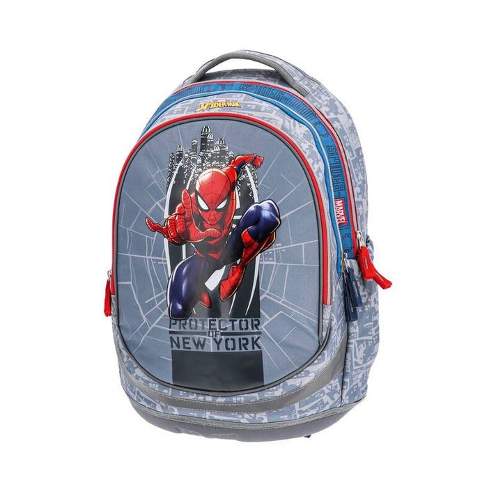 PLAY BAG - Iskolai hátizsák SEVEN anatómiai - Spider Man