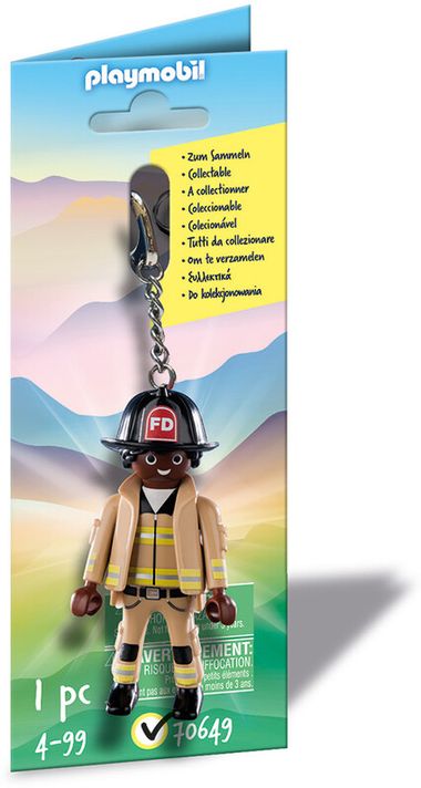 PLAYMOBIL - Kulcstartó Tűzoltó