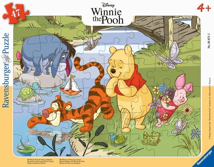 RAVENSBURGER - Disney: winnie the pooh discovers nature 47 darab
