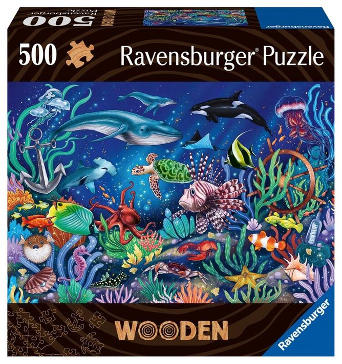 RAVENSBURGER - Fapuzzle víz alatti világ 500 darab