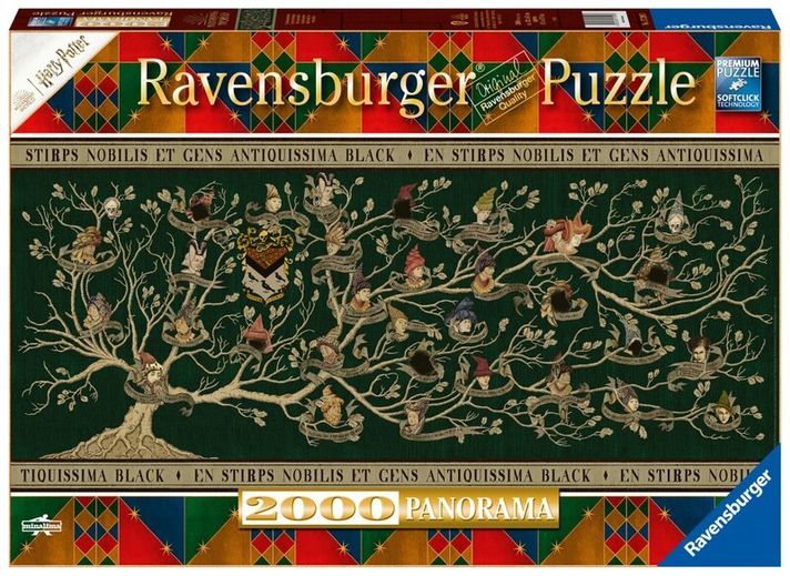 RAVENSBURGER - Harry Potter: Családfa 2000 darab Panoráma