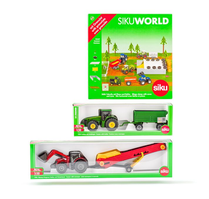 SIKU - Farmer - mezőgazdasági gép szett B, 1:50