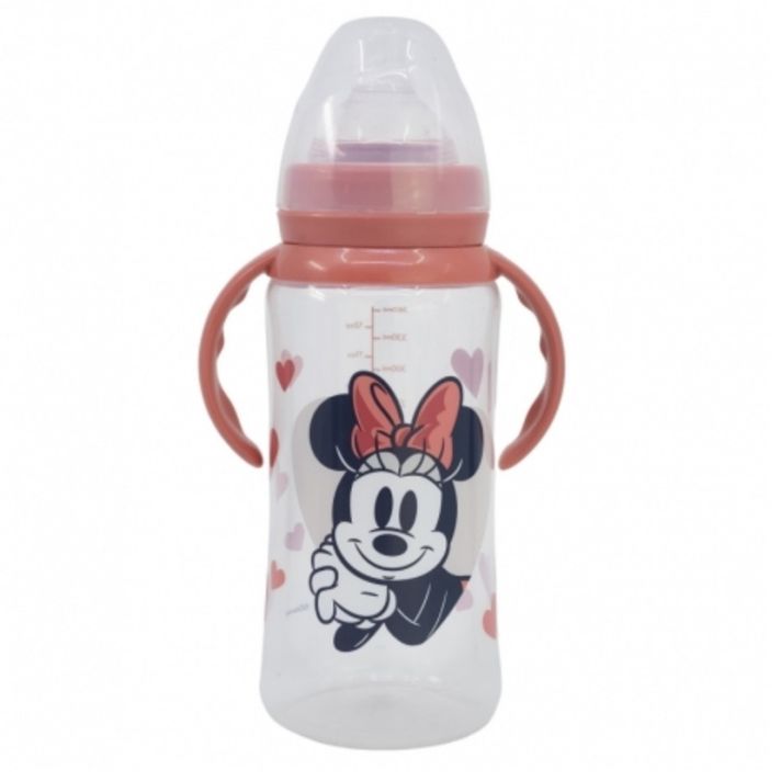 STOR - Fogantyús cumisüveg Minnie Mouse, 360ml, 10+, 10704