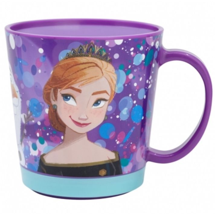 STOR - Törhetetlen bögre Disney Frozen Violet 410 ml, 74267