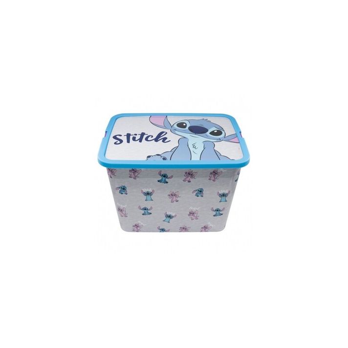 STOR - Műanyag tárolódoboz Lilo & Stitch, 23L, 02436