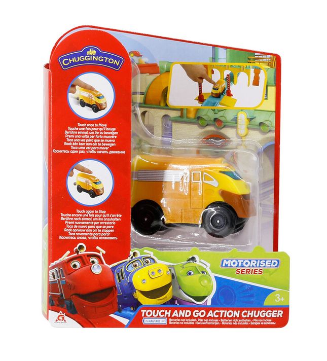 TM TOYS - Chuggington Boldog vonatok Touch&Go Super Ciuchcia