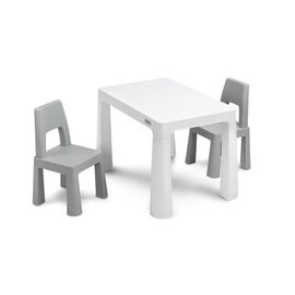 TOYZ - Gyermekasztal és 2 szék készlet Toyz MONTI grey