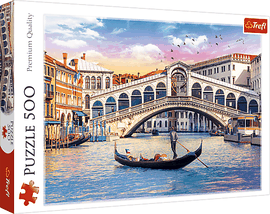 TREFL - Puzzle 500 - Rialto híd, Velence