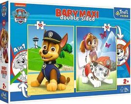 TREFL - Puzzle Baby MAXI 2x10 - Mancs őrjárat