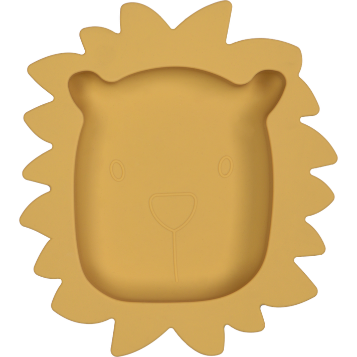 TRYCO - Szilikon tányér Lion, Honey Gold