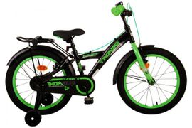 VOLARE - Gyermek kerékpár Volare Thombike - fiú - 18" - fekete zöld - két kézifék