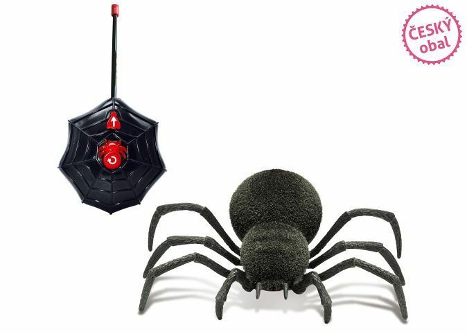 WIKY - Spider RC világít a sötétben 20 cm - Cseh csomagolás
