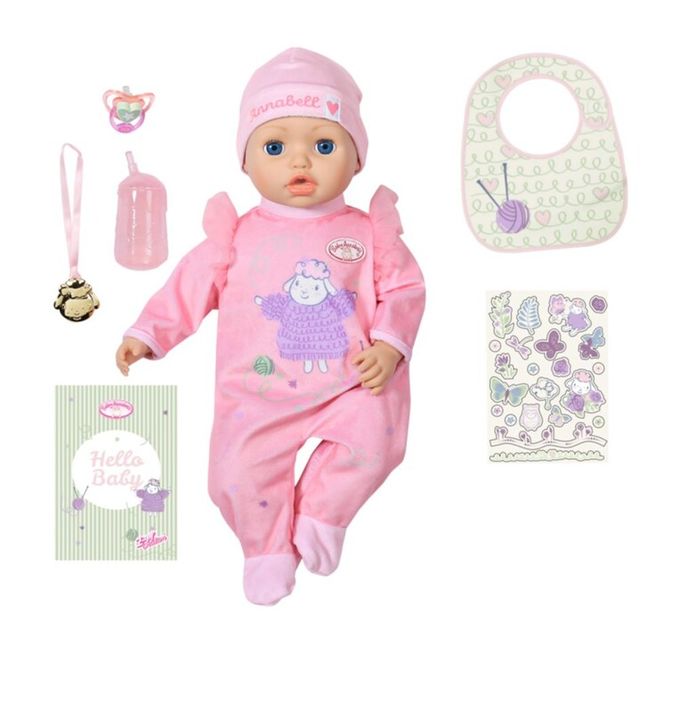 ZAPF - Baby Annabell interaktív Annabell, 43 cm